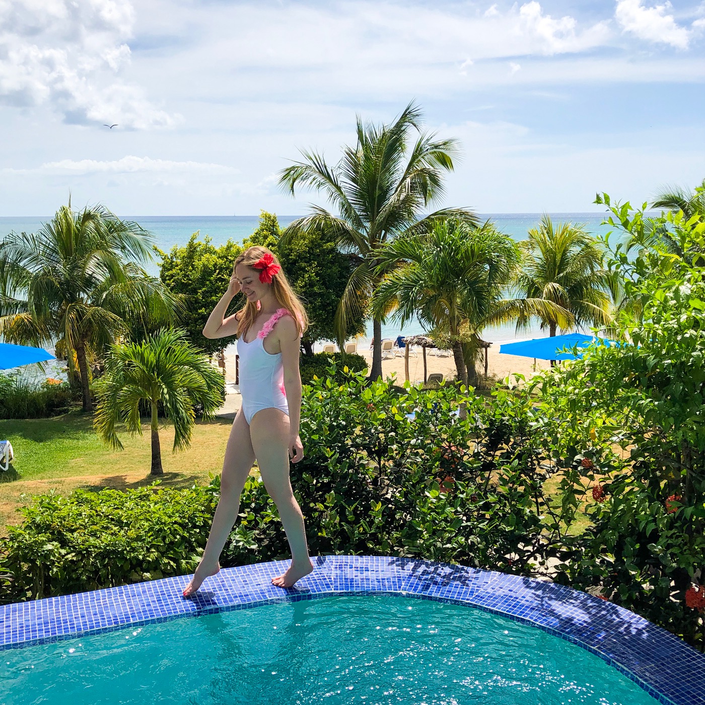 pool beach