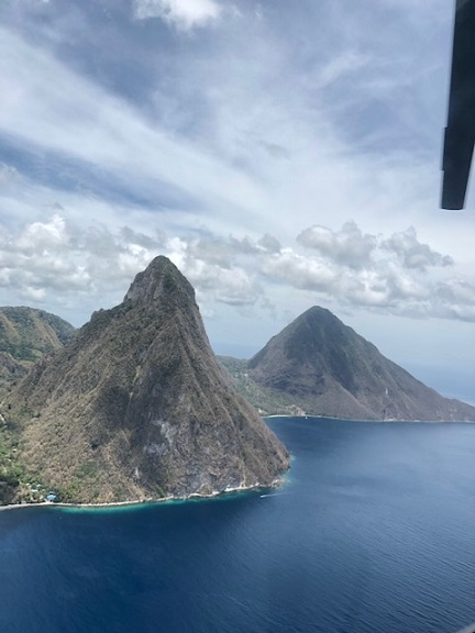 St. Lucia mountains