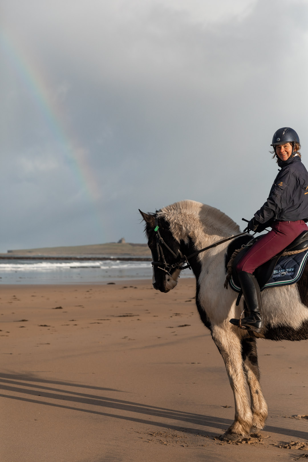 rainbow and horse sligo ireland