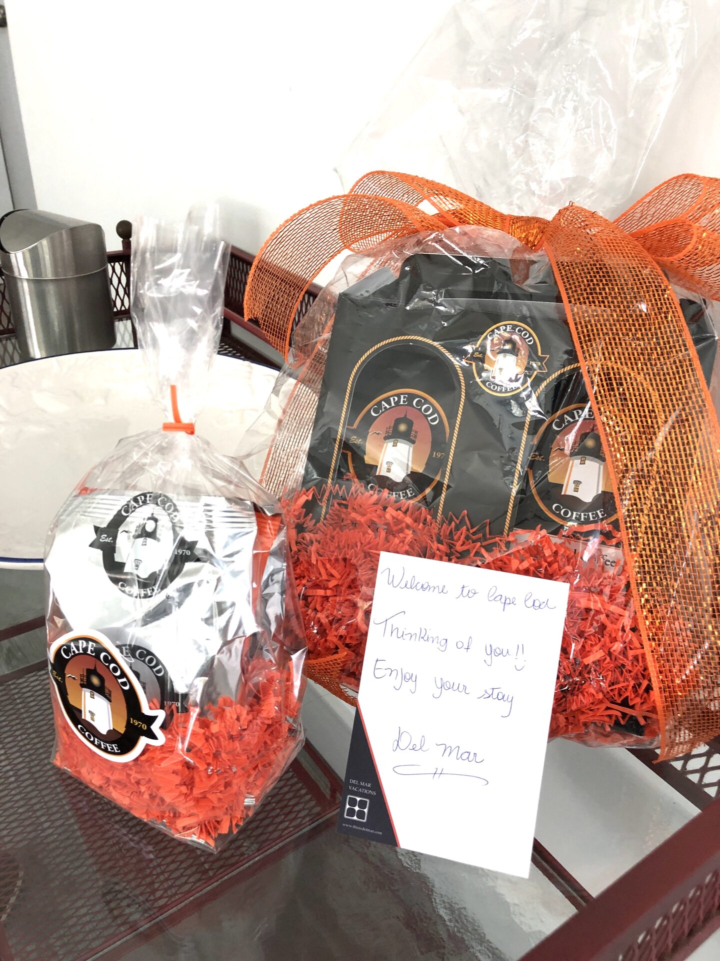 Cape Cod coffee giftbasket